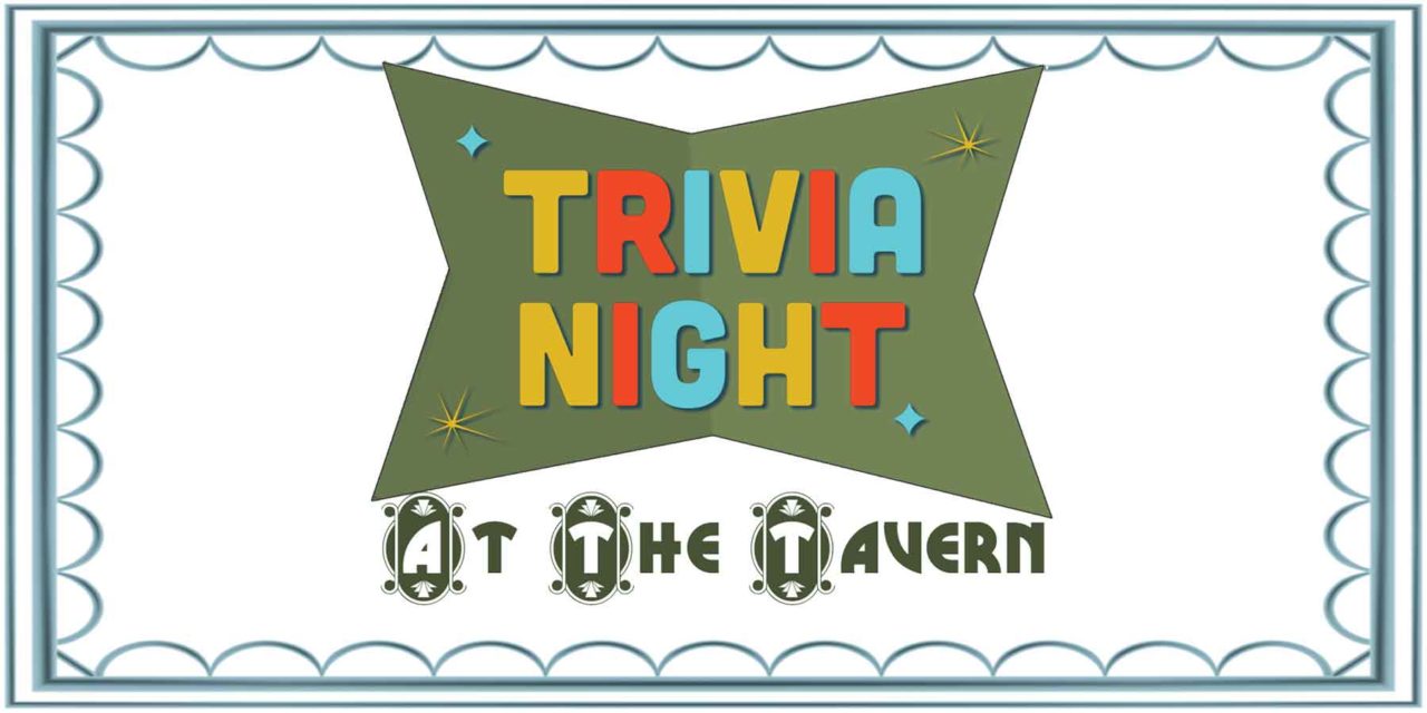 Our First Annual Trivia Night – 2020