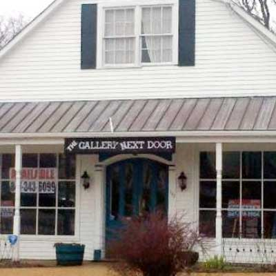 The current cement-block building at 111 Old McHenry Road, built in 1946 on the site of the original Bollenbach Blacksmith and Wagon Shop